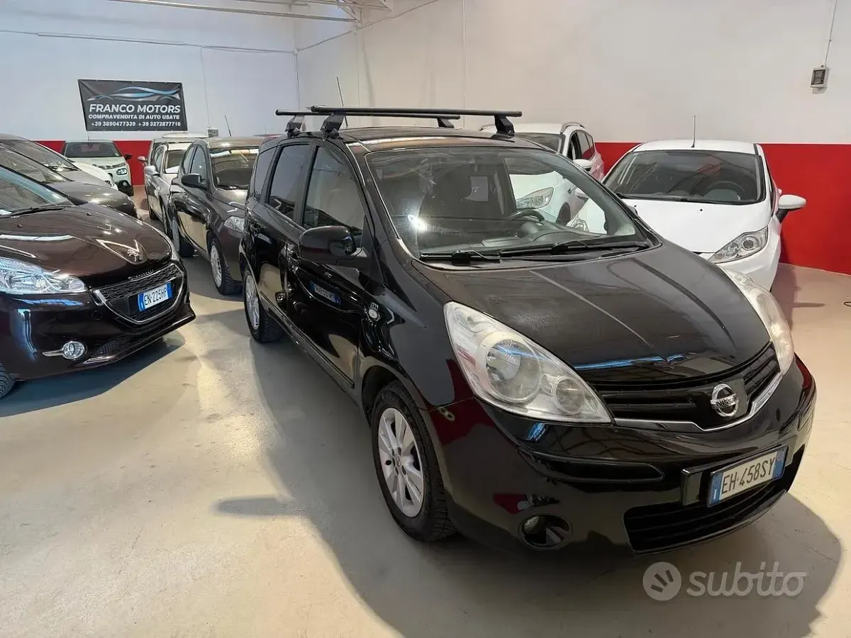 Używany Nissan Note Acenta 88 KM (64 kW) 2011 Czarny Hatchback