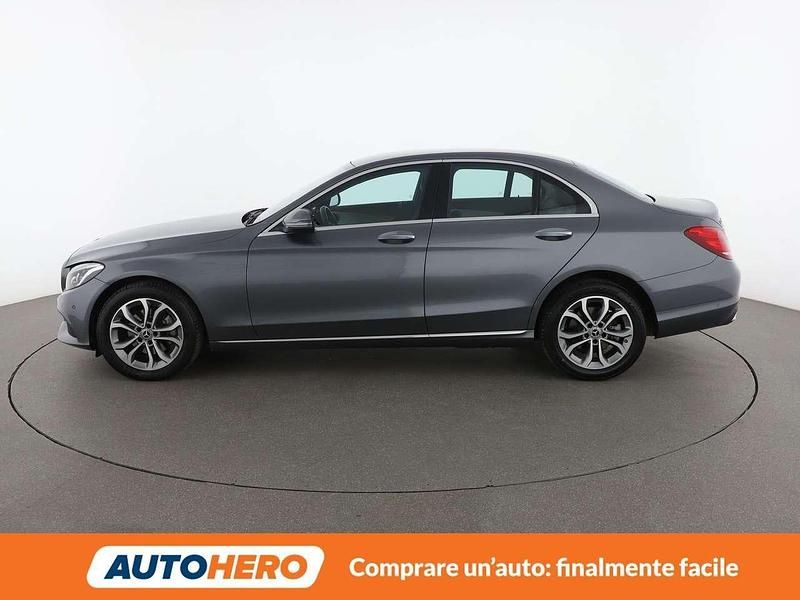 Usata Mercedes C220 170 CV (125 kW) 2018 Grigio Berlina