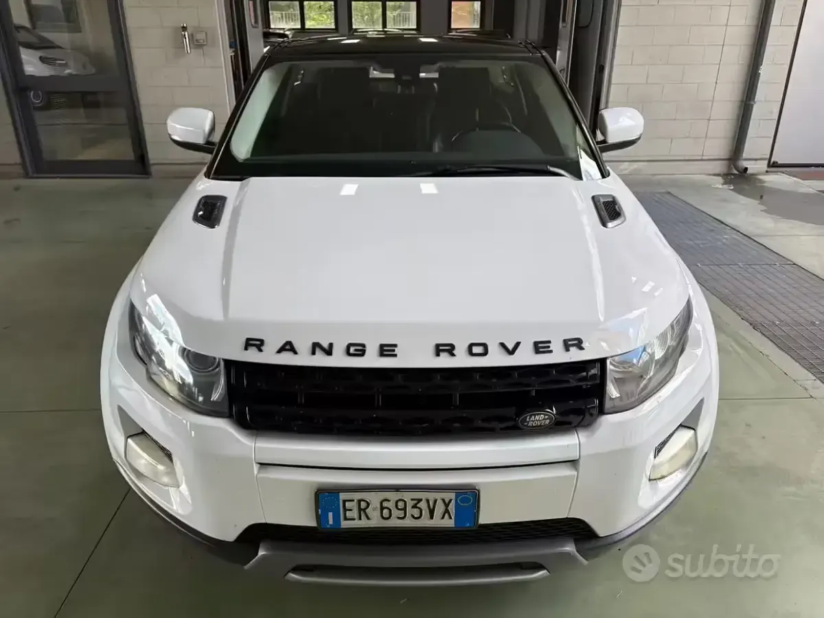 Usata Land Rover Range Rover evoque Dynamic 150 CV (110 kW) 2013 Bianco SUV