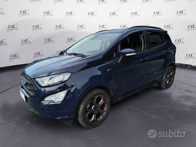 Usata Ford Ecosport ST-Line 125 CV (91 kW) 2022 Blu/azzurro SUV