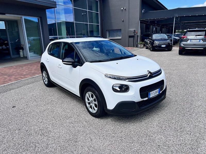 Usata Citroën C3 Feel 82 CV (60 kW) 2019 Bianco Utilitaria
