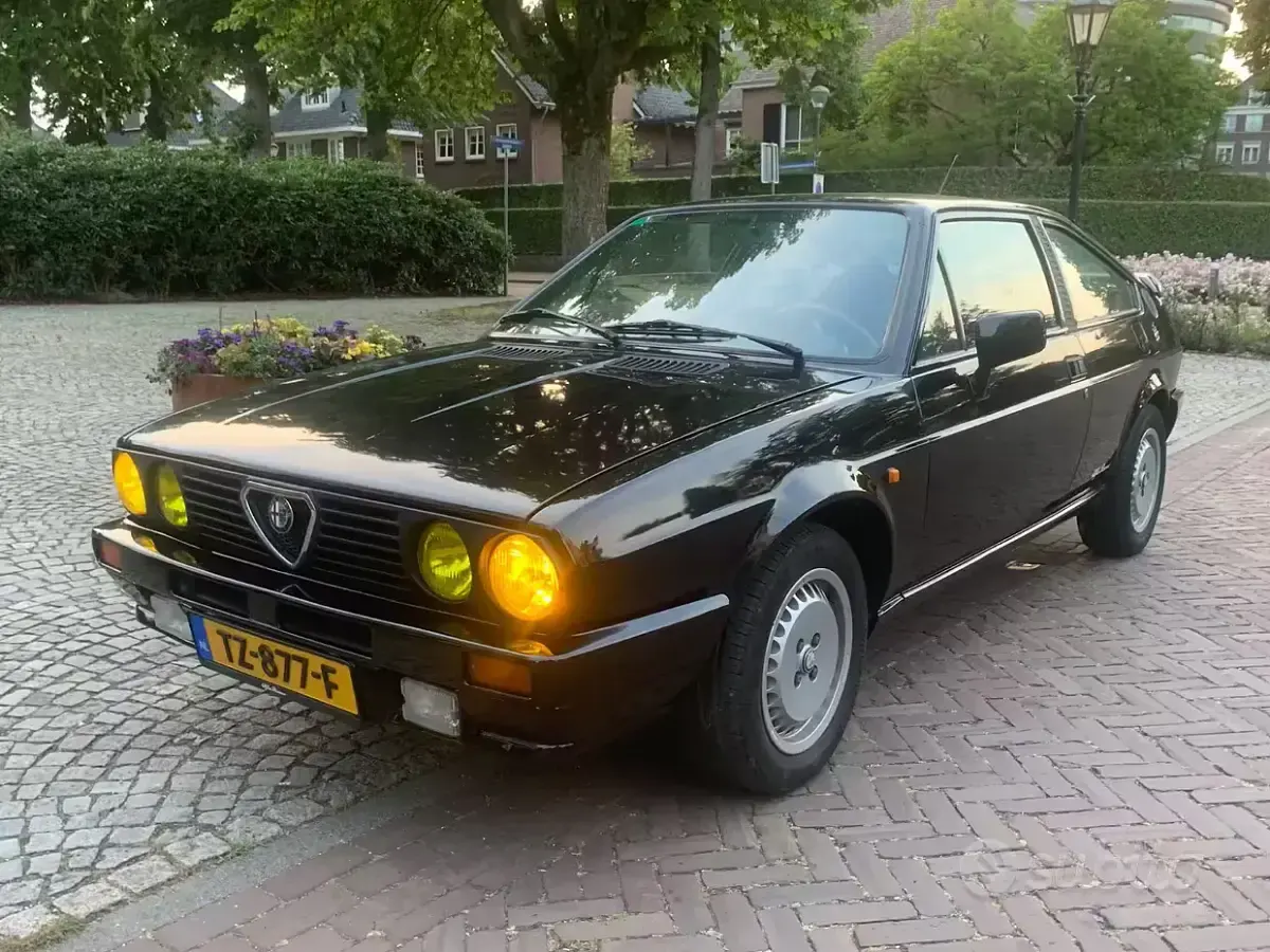 Usata Alfa Romeo Sprint Quadrifoglio Verde 114 CV (83 kW) 1988 Nero Coupé