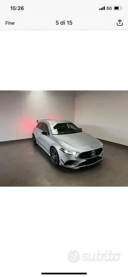 Usata Mercedes 250 AMG 224 CV (164 kW) 2019 Grigio Berlina