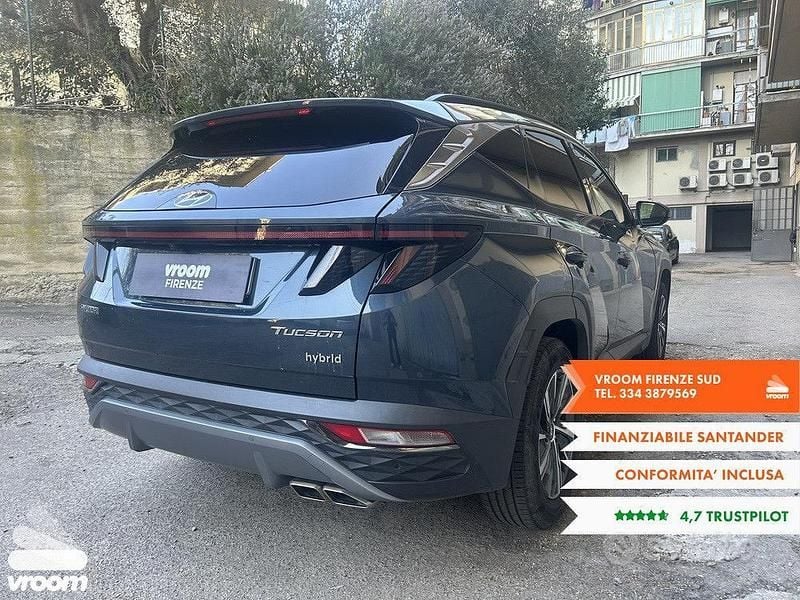 Usata Hyundai Tucson 180 CV (132 kW) 2021 Blu SUV