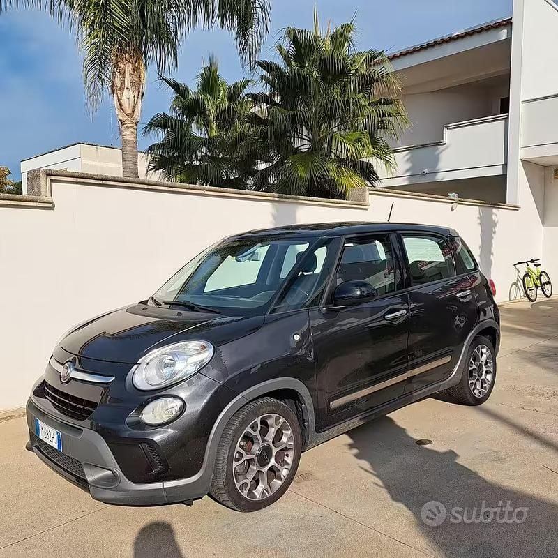 Usata Fiat 500L Trekking 120 CV (88 kW) 2017 Nero Monovolume