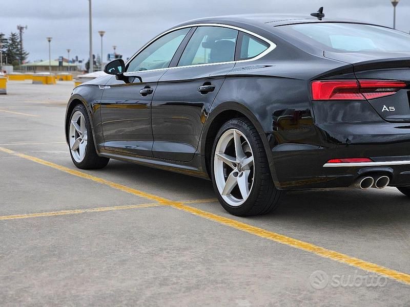 Usata Audi A5 Sport 190 CV (139 kW) 2017 Nero Coupé