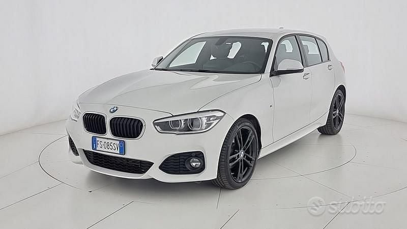 Usata BMW 116 M Sport 116 CV (85 kW) 2018 Bianco Utilitaria