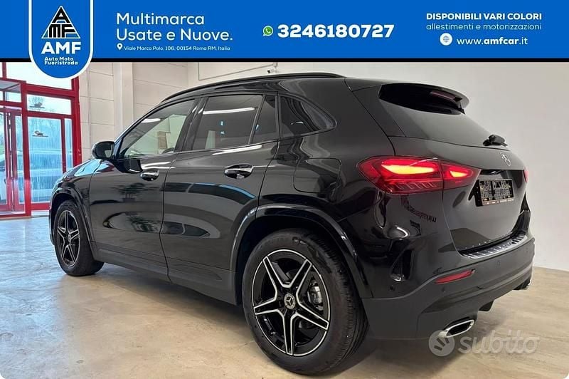 Usata Mercedes GLA180 AMG line 136 CV (100 kW) 2025 Nero SUV