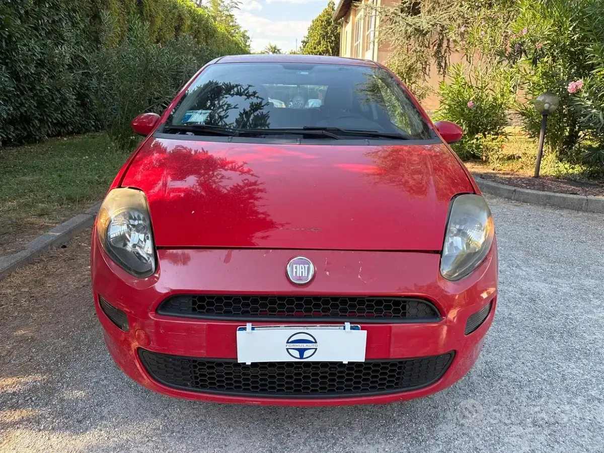 Usata Fiat Punto 69 CV (50 kW) 2013 Rosso Utilitaria