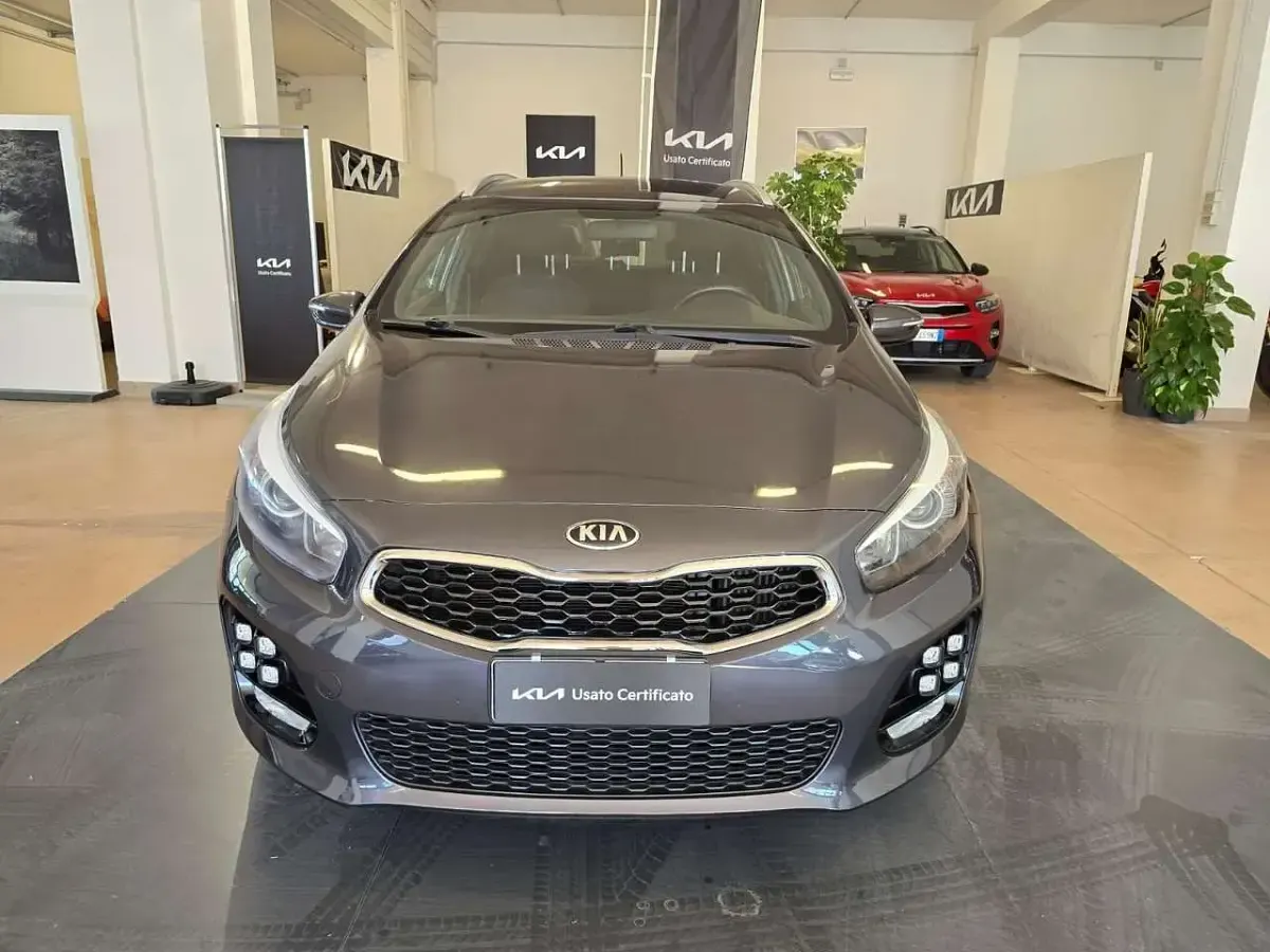 Usata Kia Ceed Sportswagon GT-Line 110 CV (80 kW) 2016 Nero Station wagon