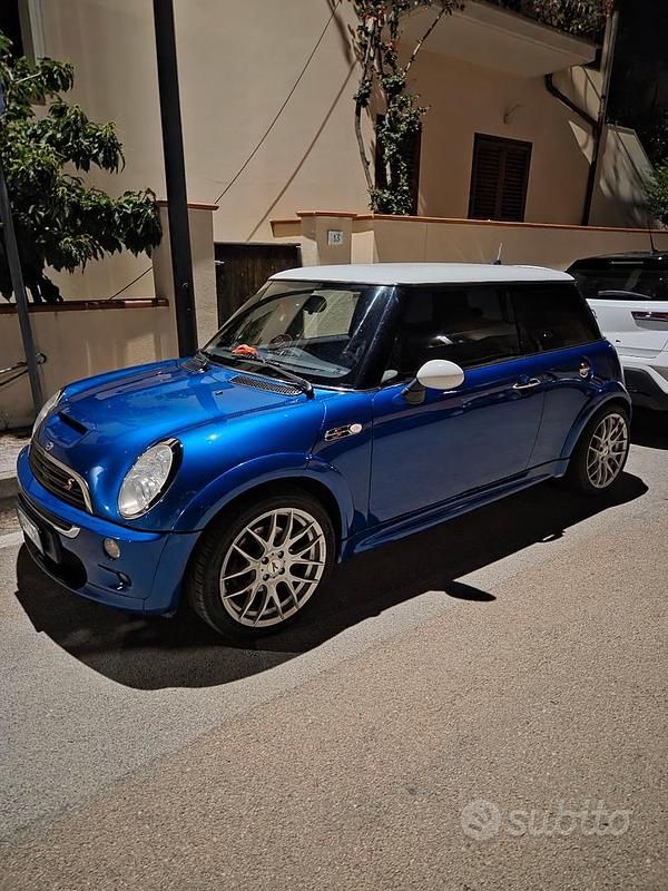 Usata Mini Cooper S 2005 Blu Utilitaria
