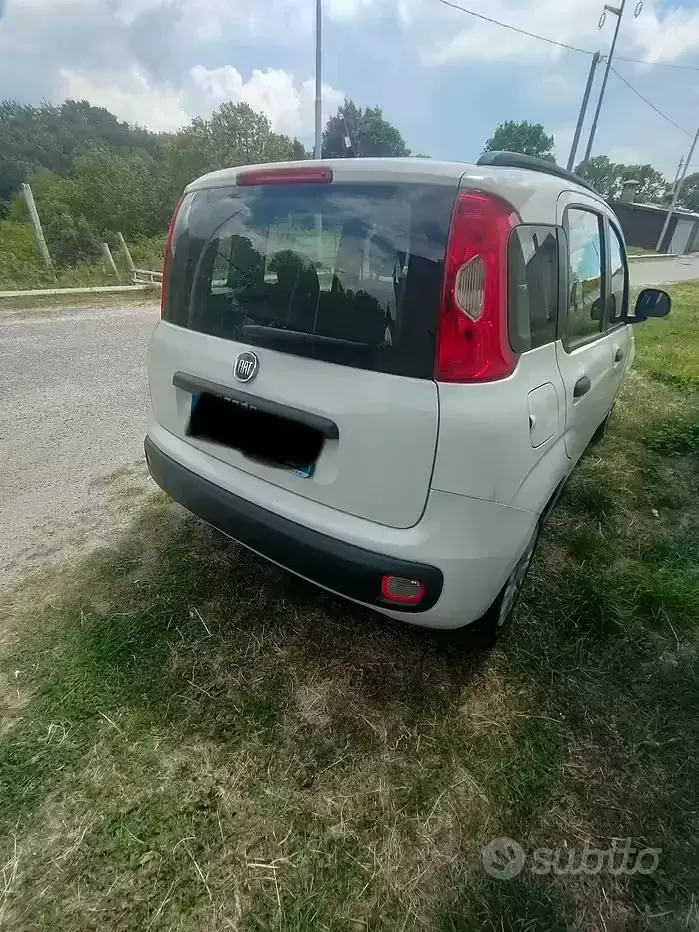 Usata Fiat Panda 75 CV (55 kW) 2013 Bianco Utilitaria