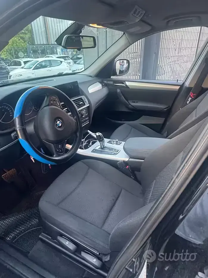 Usata BMW X3 184 CV (135 kW) 2012 Nero SUV