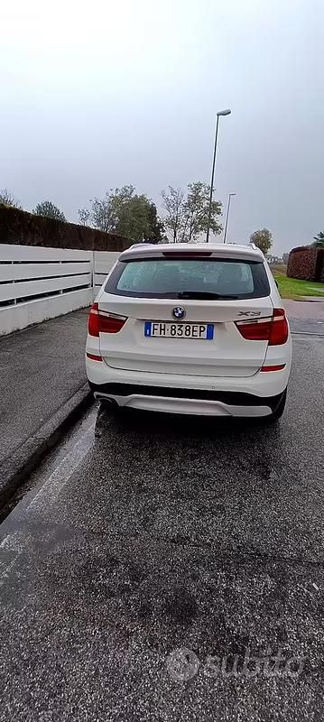 Usata BMW X3 190 CV (139 kW) 2017 Bianco SUV