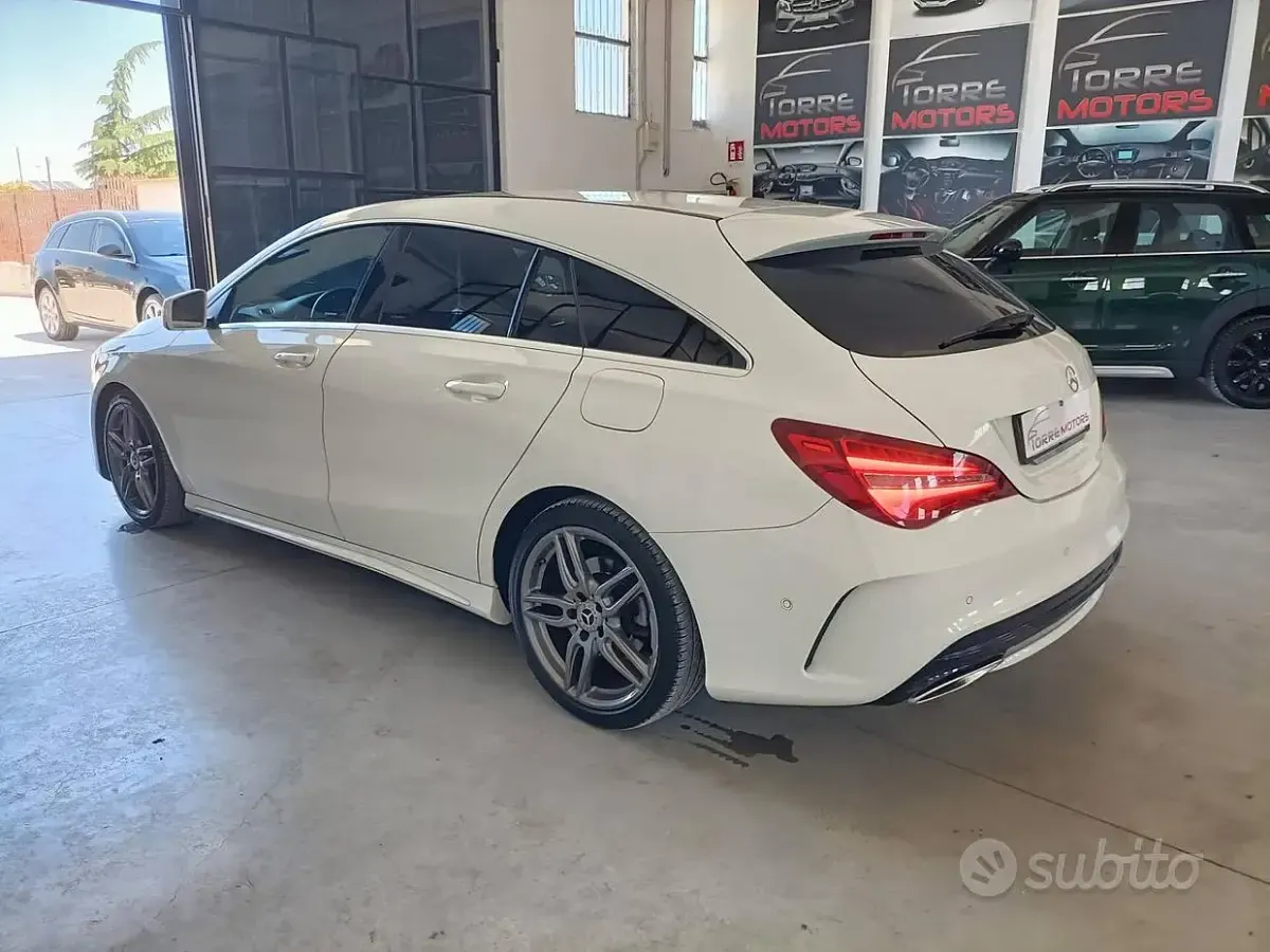 Usata Mercedes CLA220 Premium 177 CV (130 kW) 2018 Bianco Coupé
