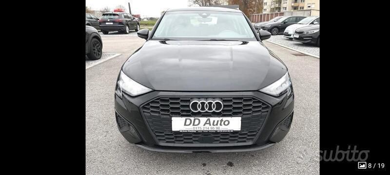 Usata Audi A3 Advanced 110 CV (80 kW) 2022 Nero Berlina