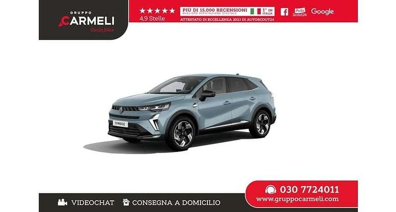 Nuova Renault Symbioz Techno 160 CV (117 kW) 2026 Blu mercure SUV
