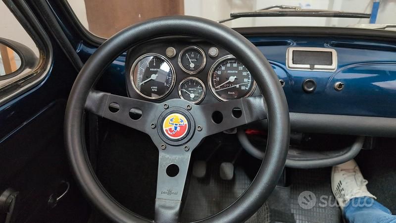 Usata Fiat 500 Abarth 1970 Blu Utilitaria