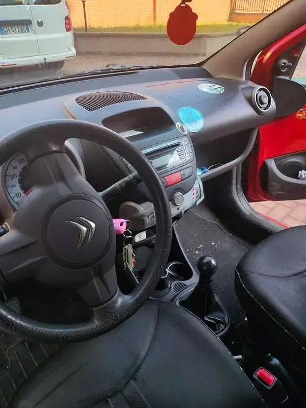 Usata Citroën C1 Seduction 68 CV (50 kW) 2013 Rosso Utilitaria