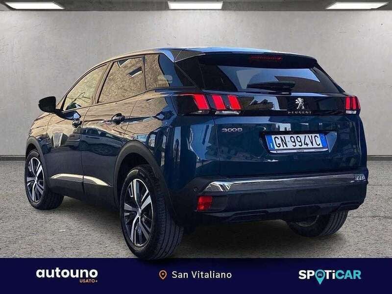 Usata Peugeot 3008 Allure 131 CV (96 kW) 2023 Blu SUV
