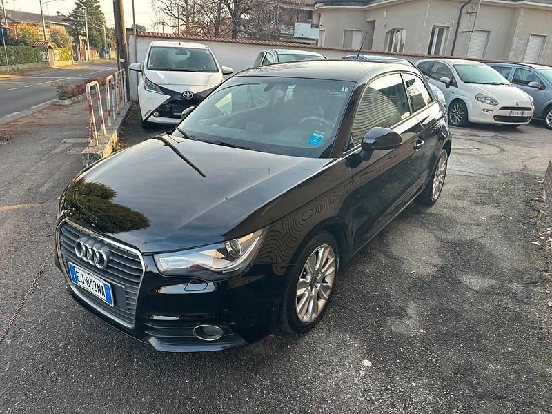Usata Audi A1 Ambition 86 CV (63 kW) 2011 Nero Utilitaria