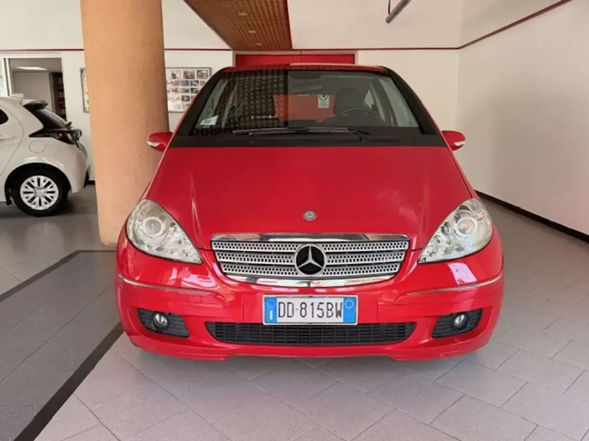 Usata Mercedes A150 Elegance 95 CV (69 kW) 2006 Rosso Coupé