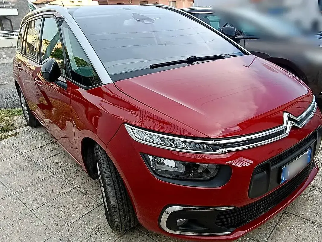 Usata Citroën C4 SpaceTourer Live 131 CV (96 kW) 2021 Rosso Monovolume