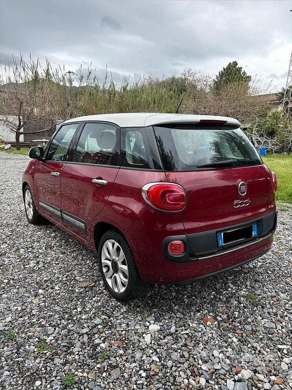 Usata Fiat 500L 85 CV (62 kW) 2014 Rosso Monovolume