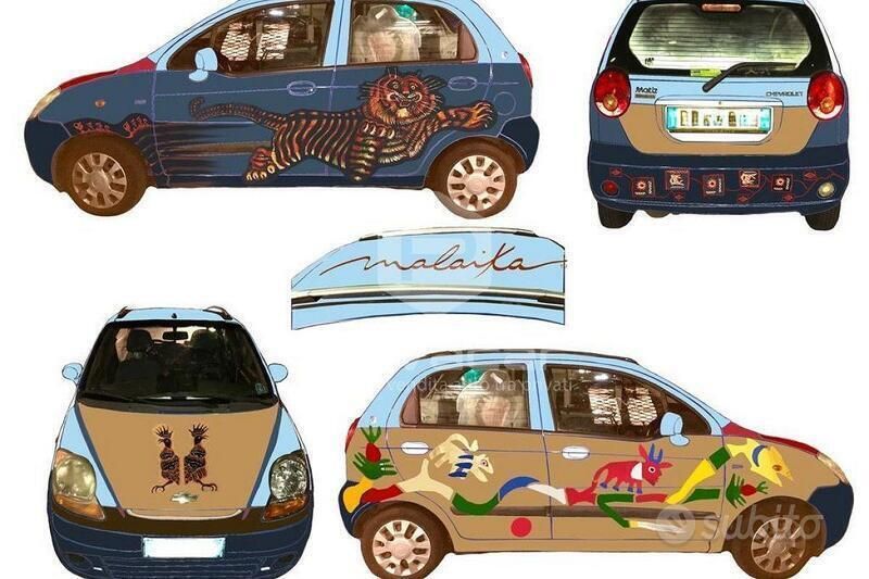 Blu Usata 2007 Chevrolet Matiz Due volumi | 1840 € (Buon prezzo) - Immagine 1/4
