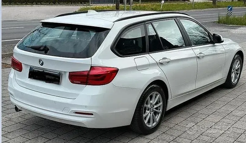 Usata BMW 316 Advantage 116 CV (85 kW) 2018 Bianco Station wagon