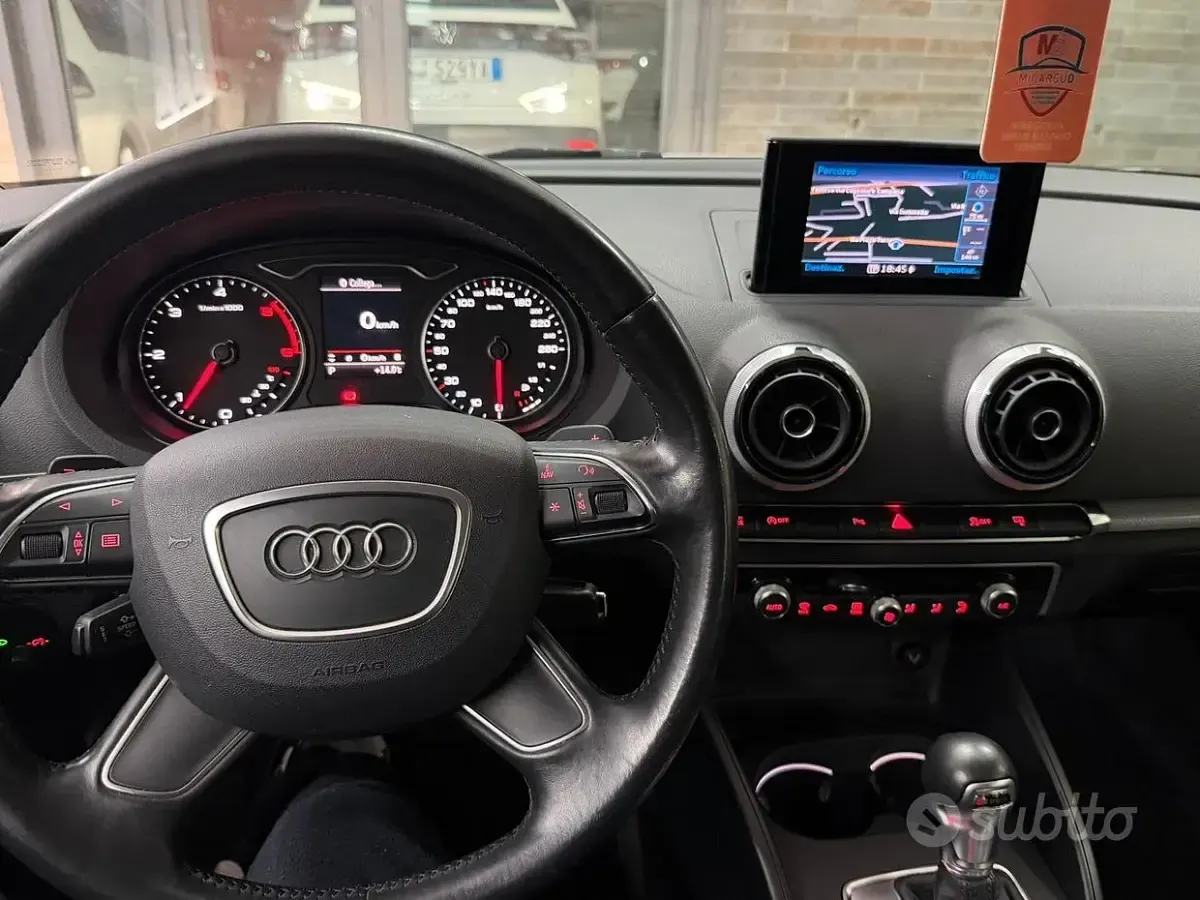 Usata Audi A3 Cabriolet 184 CV (135 kW) 2014 Grigio Cabrio