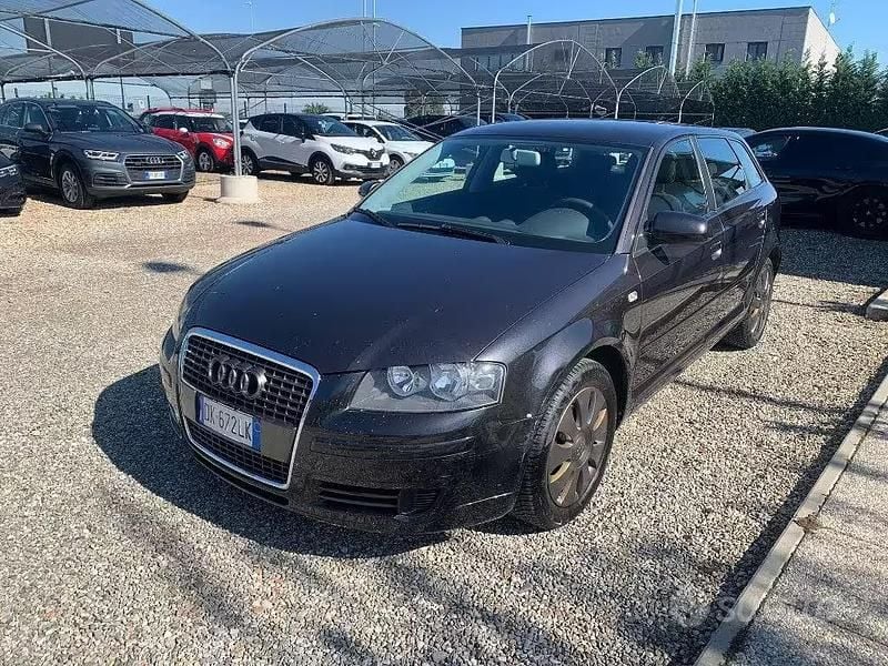 Usata Audi A3 Ambiente 140 CV (102 kW) 2007 Nero Utilitaria