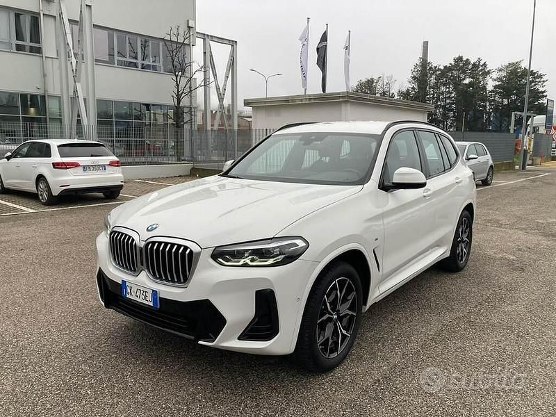 Usata BMW X3 M Sport 190 CV (139 kW) 2023 Bianco SUV