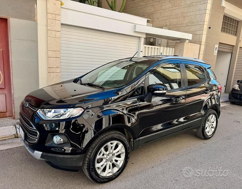 Usata Ford Ecosport Titanium 90 CV (66 kW) 2017 Nero SUV