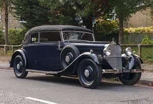 Usata Mercedes 200 40 CV (29 kW) 1970 Blu Cabrio