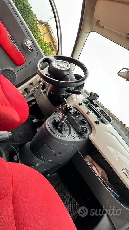 Usata Fiat 500 Pop 95 CV (69 kW) 2011 Bianco Utilitaria