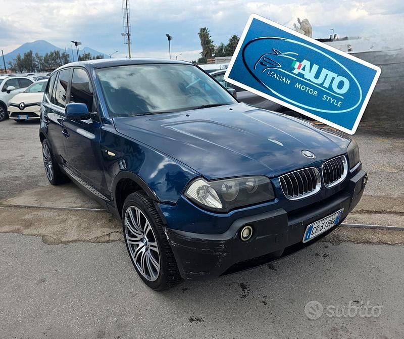 Usata BMW X3 204 CV (150 kW) 2004 Blu SUV