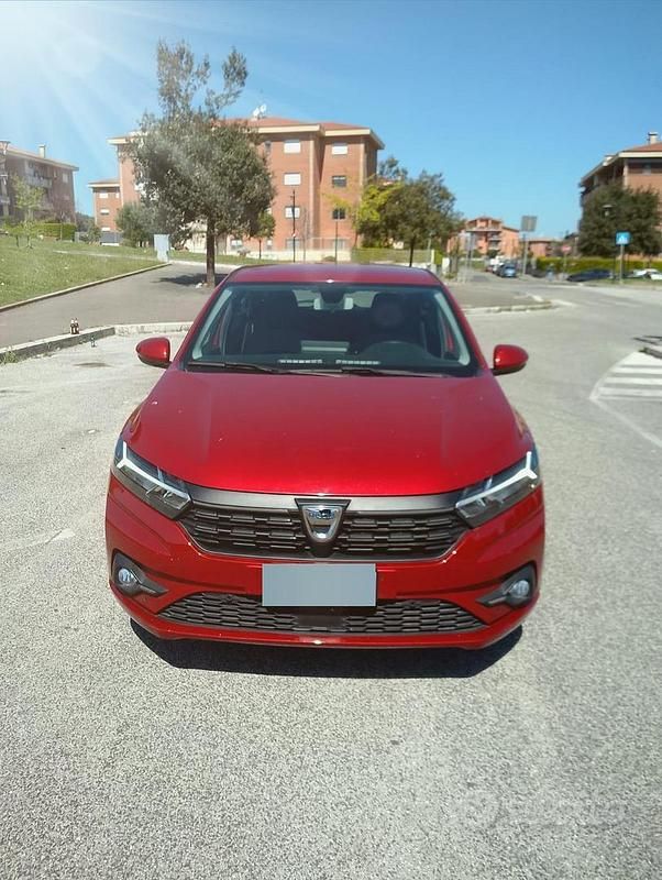 Usata Dacia Sandero 91 CV (66 kW) 2022 Rosso Berlina