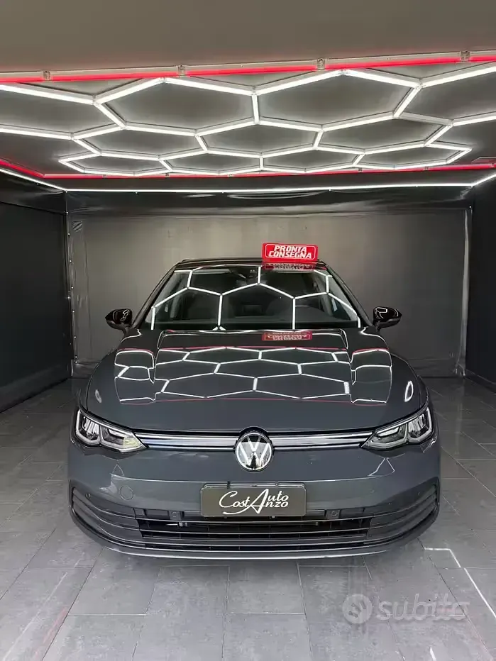 Usata VW Golf VIII Style 116 CV (85 kW) 2022 Grigio Berlina