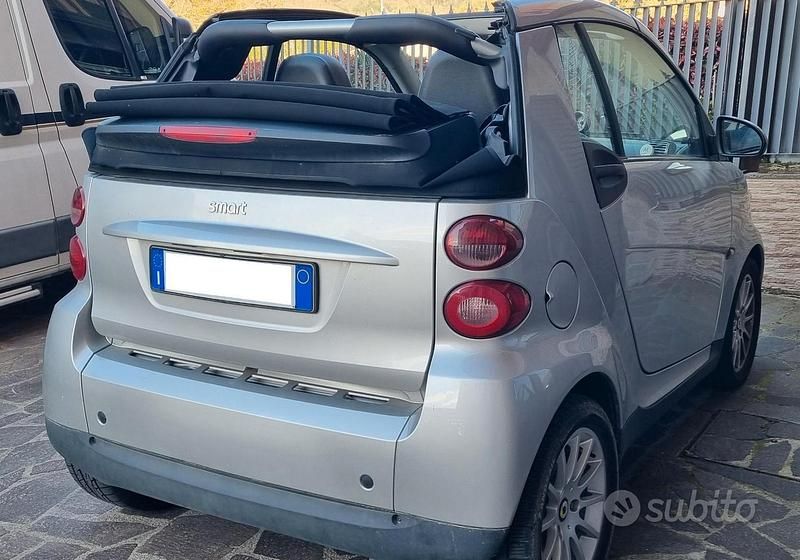 Brugt Smart ForTwo Cabrio Passion 71 HK (52 kW) 2008 Grå Cabriolet