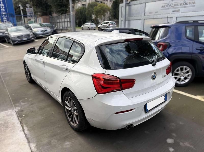 Usata BMW 116 Efficient Dynamics 116 CV (85 kW) 2017 Bianco Utilitaria