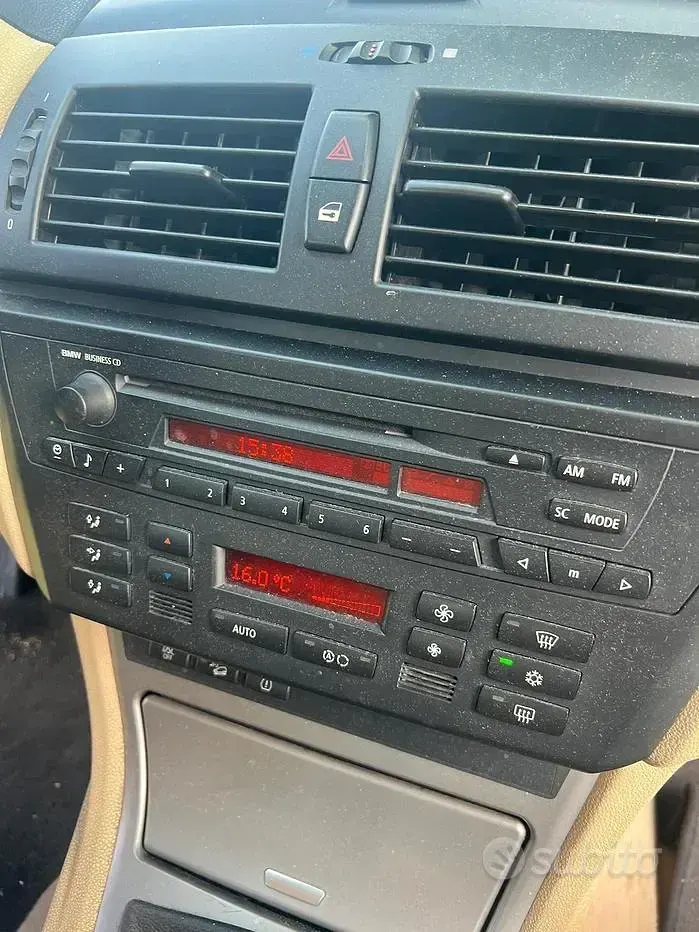 Usata BMW X3 150 CV (110 kW) 2004 Nero SUV