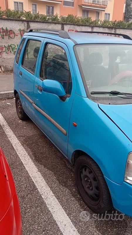Usata Opel Agila 2002 Blu Monovolume