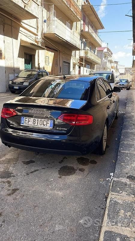 Usata Audi A4 143 CV (105 kW) 2009 Nero Berlina