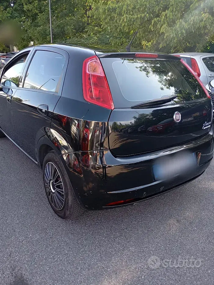 Usata Fiat Grande Punto 65 CV (47 kW) 2008 Nero Utilitaria
