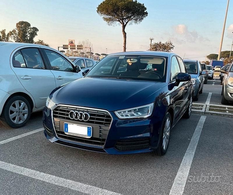 Usata Audi A1 S-Line 116 CV (85 kW) 2016 Blu Utilitaria