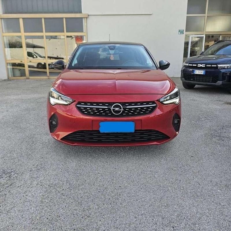 Usata Opel Corsa Elegance 102 CV (75 kW) 2020 Rosso Utilitaria
