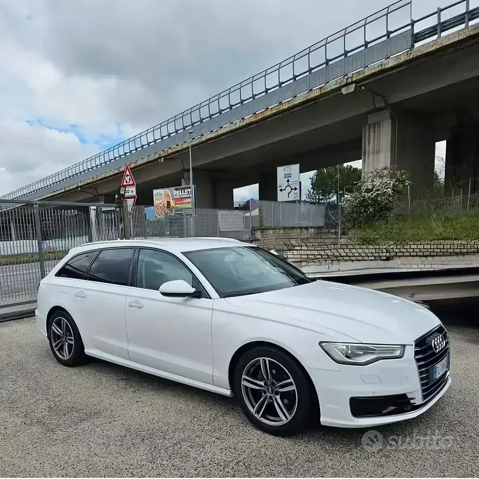 Usata Audi A6 190 CV (139 kW) 2017 Bianco Station wagon