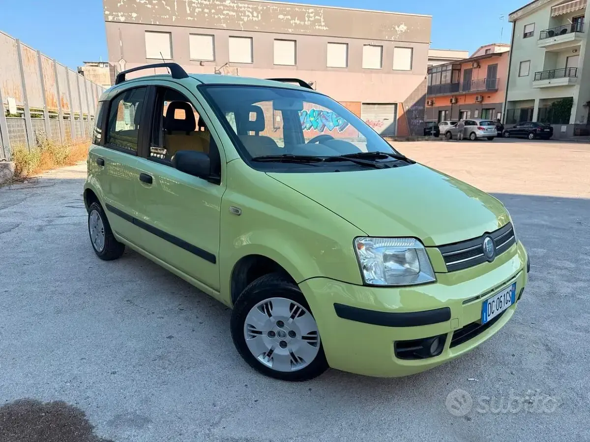 Usata Fiat Panda Dynamic 60 CV (44 kW) 2007 Verde Utilitaria