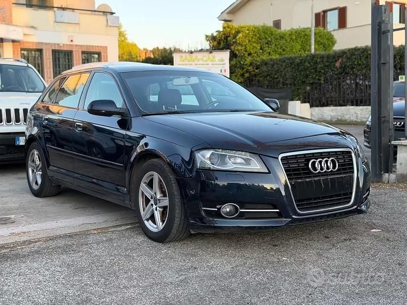 Usata Audi A3 Attraction 140 CV (102 kW) 2011 Blu Utilitaria